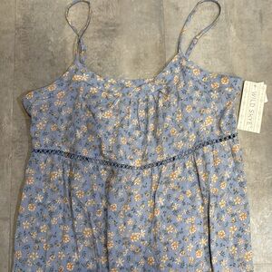 Floral Maxi Dress with Spaghetti Straps